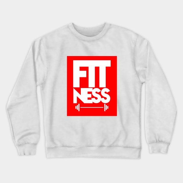 Fitness Crewneck Sweatshirt by josebrito2017